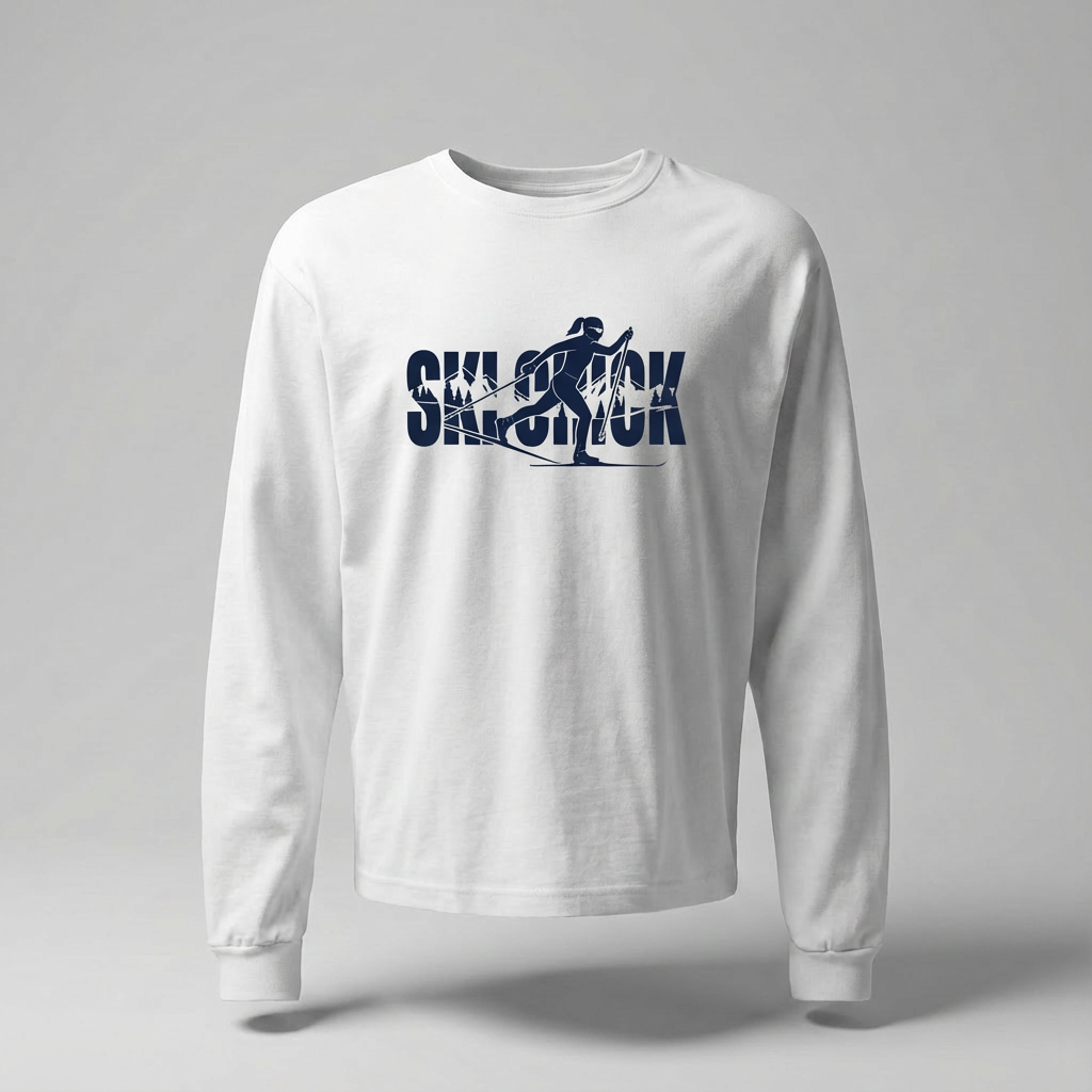 SKI CHICK - Cross Country Ski long sleeve