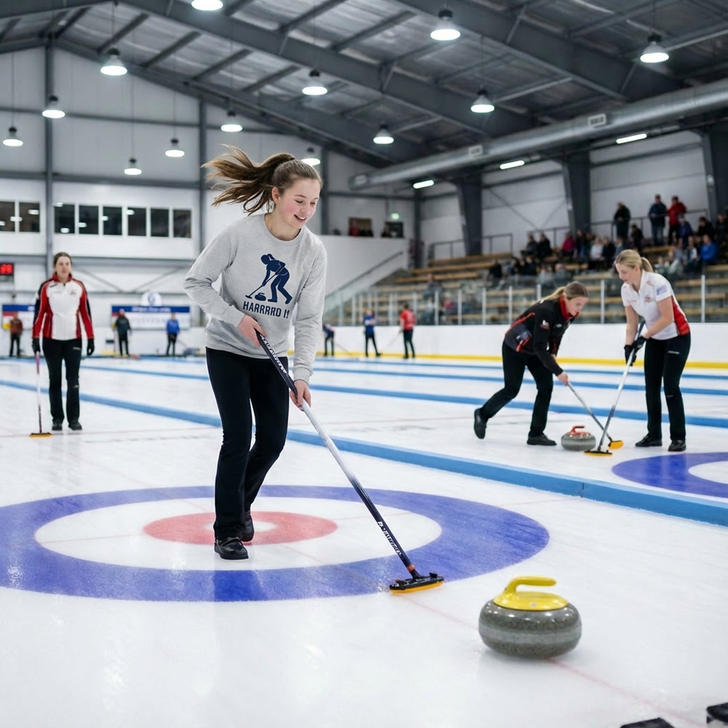 HARRRRD !! - Curling Long Sleeve