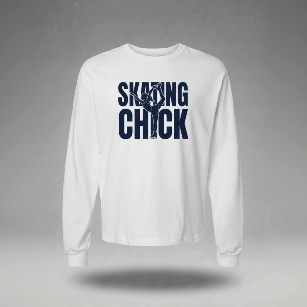 SKATING CHICK - Figure Skater Long Sleeve
