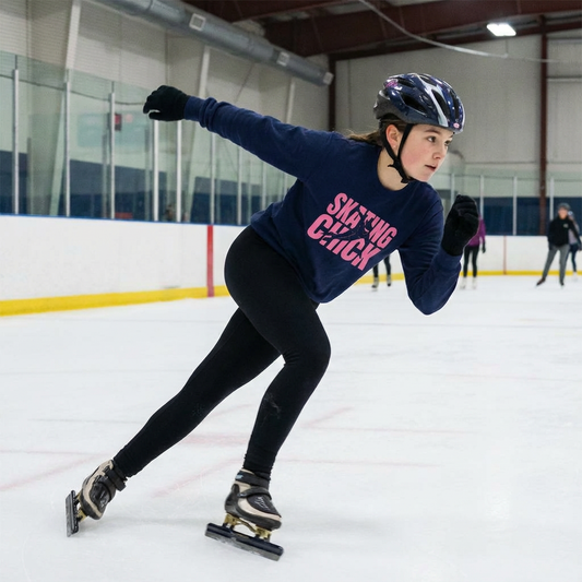 SKATING CHICK - Speed Skater Long Sleeve