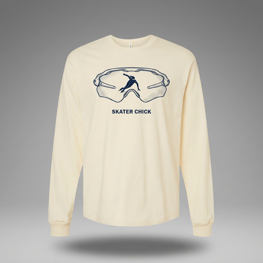 SOLO SKATING CHICK - Speed Skater Long Sleeve