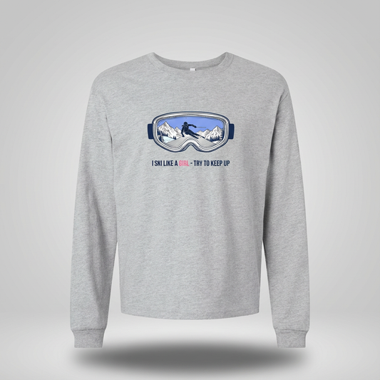 Ski Like a Girl - Ski long sleeve
