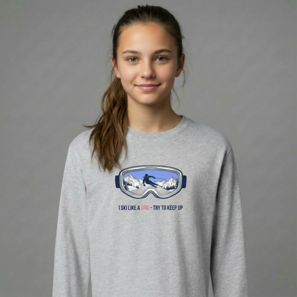Ski Like a Girl - Ski long sleeve