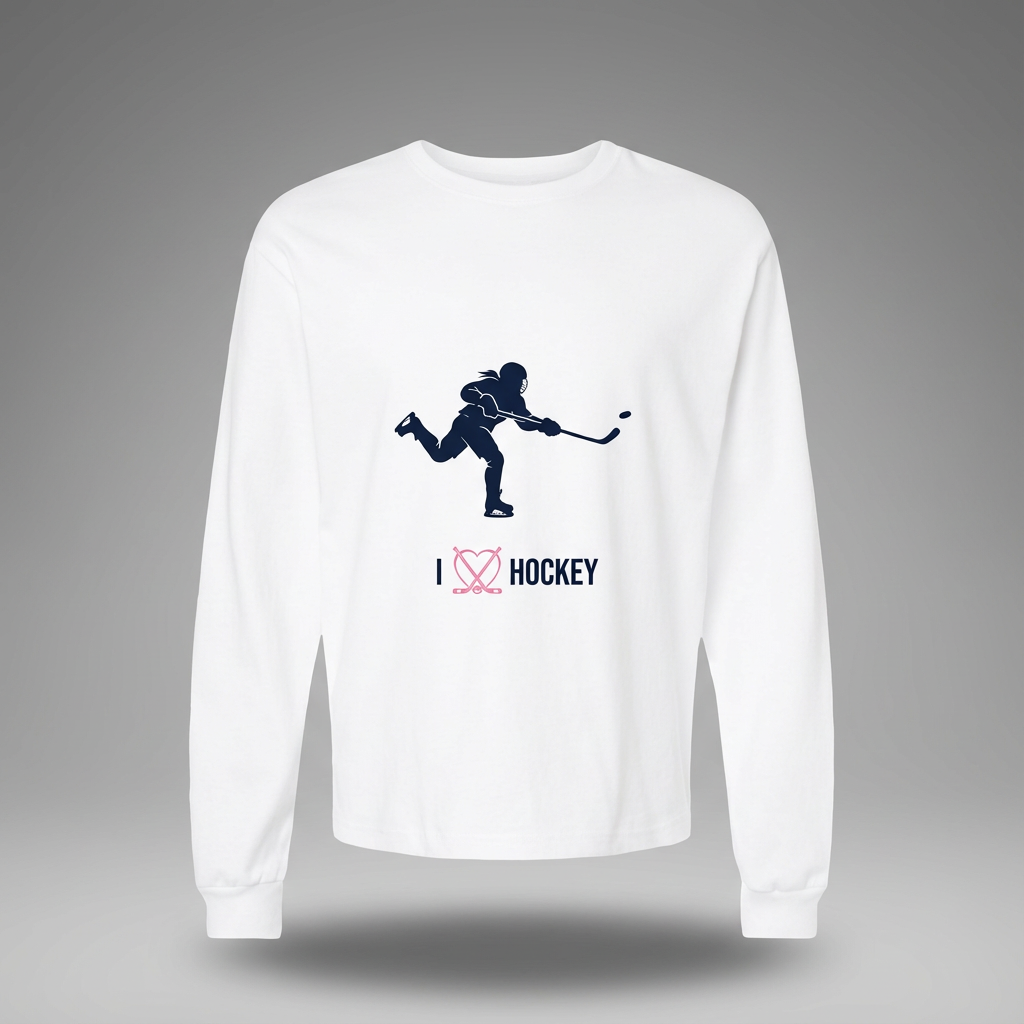 I heart Hockey - Hockey Long Sleeve