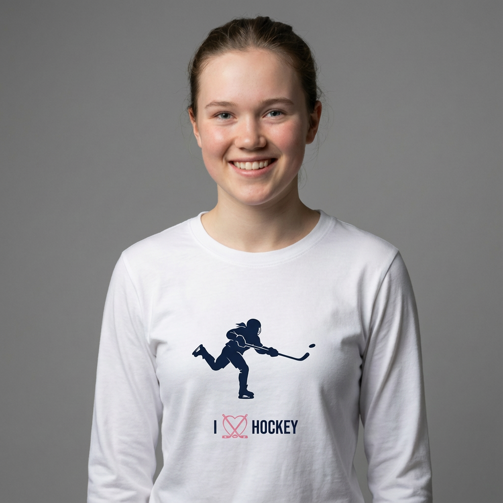 I heart Hockey - Hockey Long Sleeve
