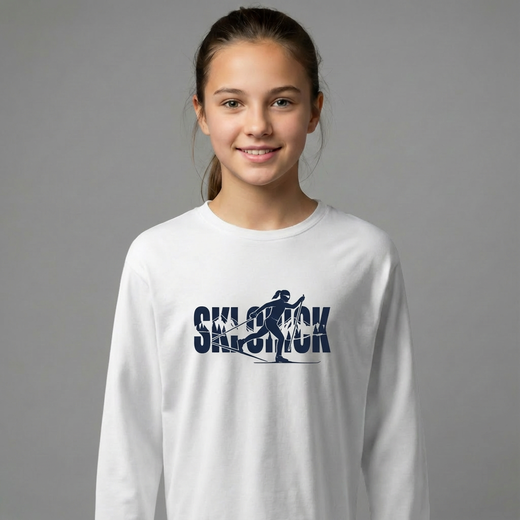 SKI CHICK - Cross Country Ski long sleeve