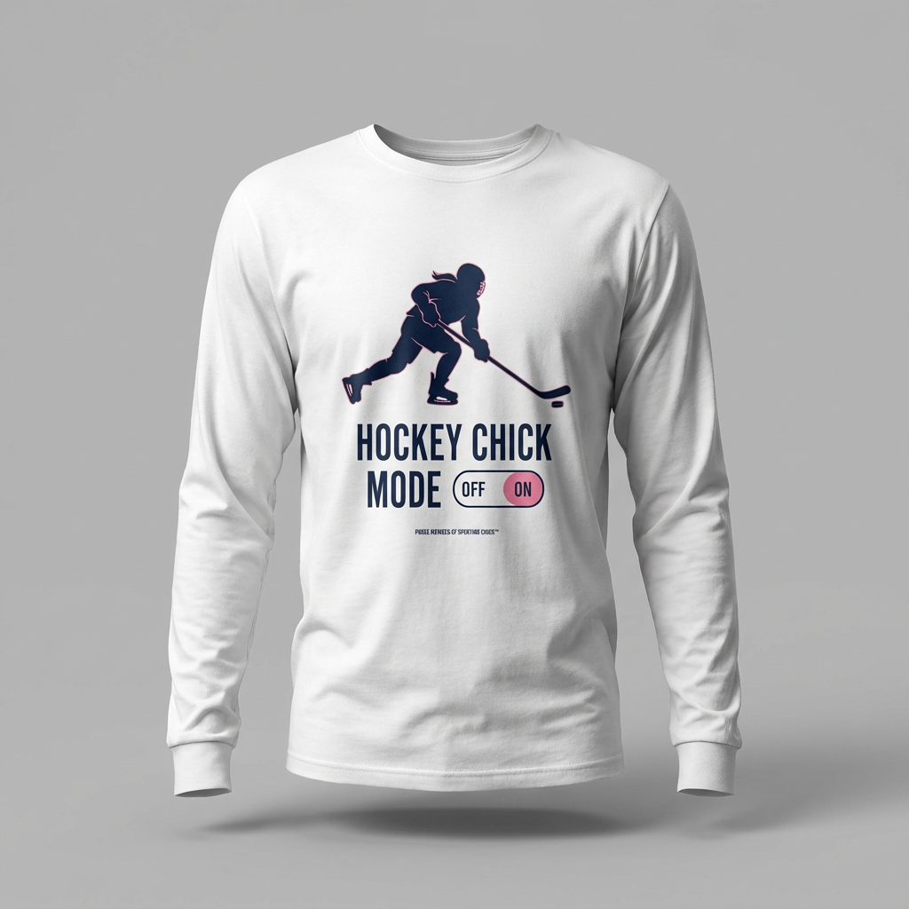 Hockey Chick Mode - Hockey long sleeve