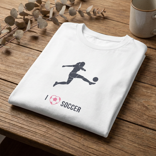 I heart Soccer - Long Sleeve Tee
