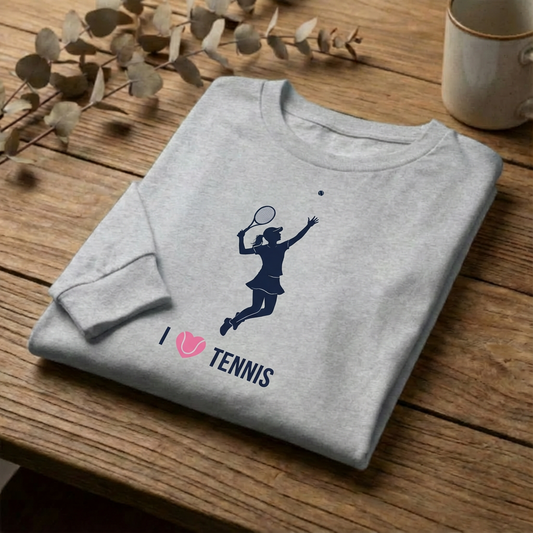 I heart Tennis - Long Sleeve Tee